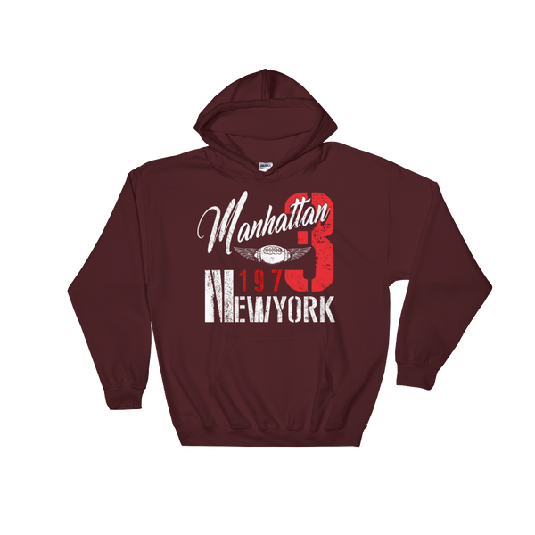 Manhattan 1973 New York Hooded Sweatshirt