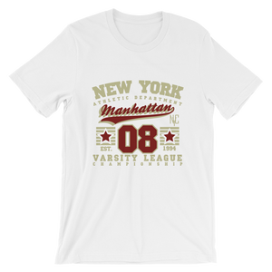 New York 56 Varsity Graphic Tee - Yellow